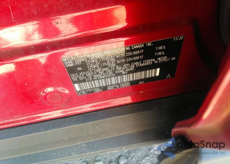 2021 Toyota Rav4 Le z USA, uszkodzony, nr VIN 2T3F1RFV8MW159235